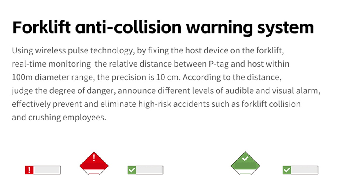 PR-CA500 Forklift Proximity Warning System